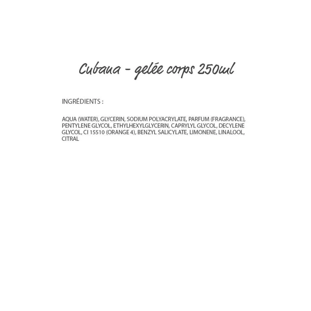 Adopt Cubain| Hydratant