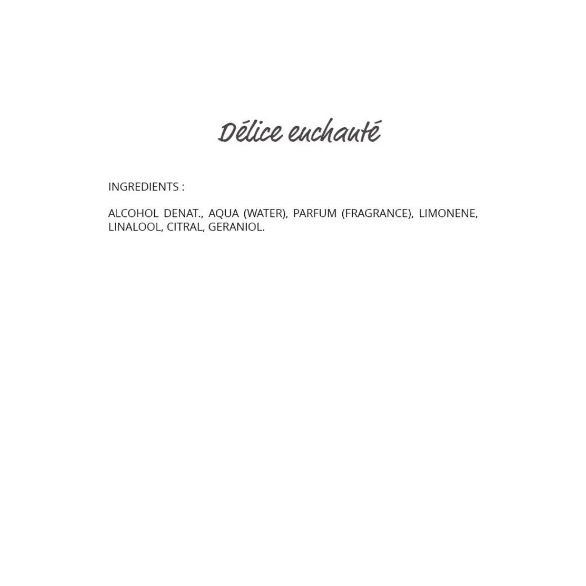 Adopt Delice Enchante| Gourmand