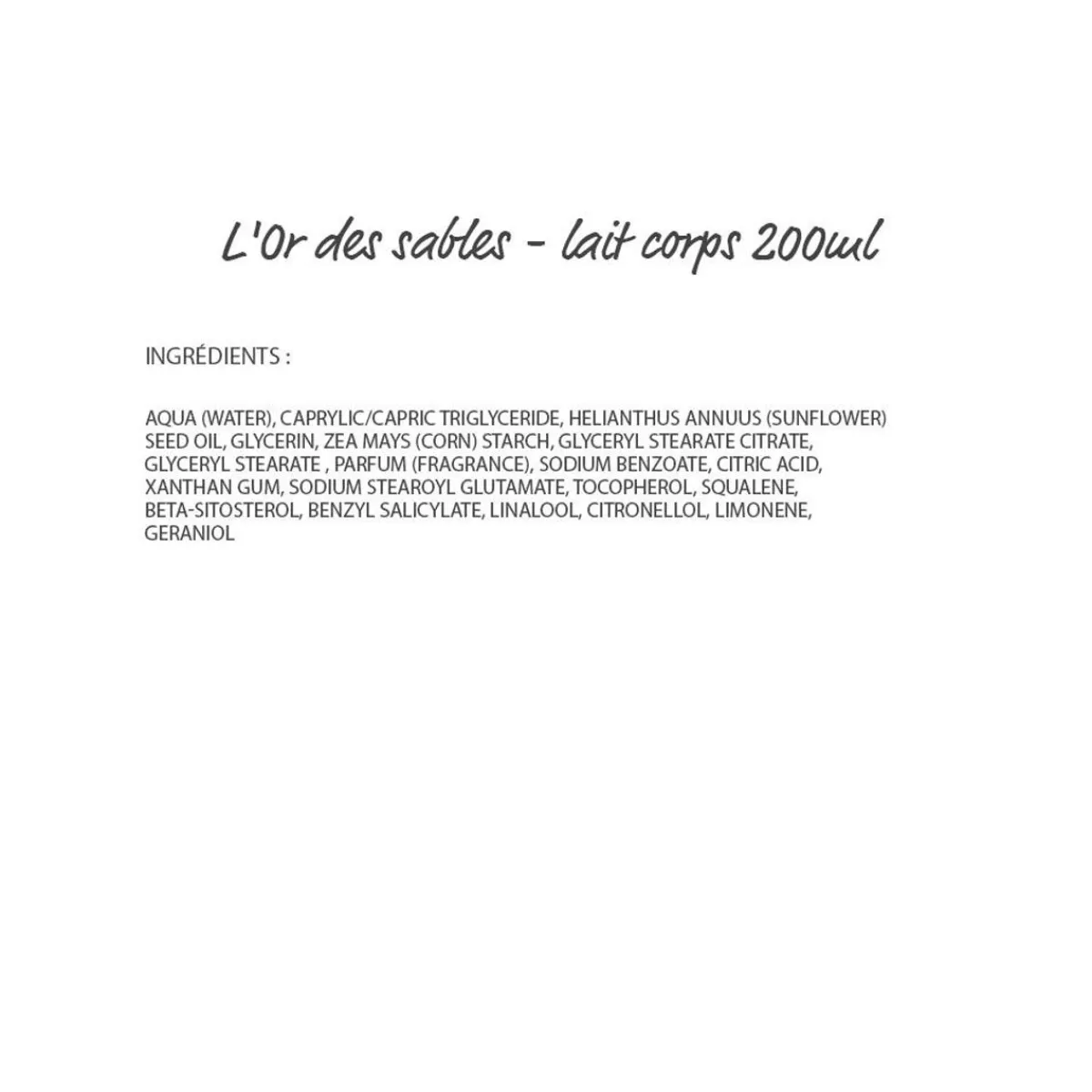 Adopt L'Or Des Sables| Hydratant