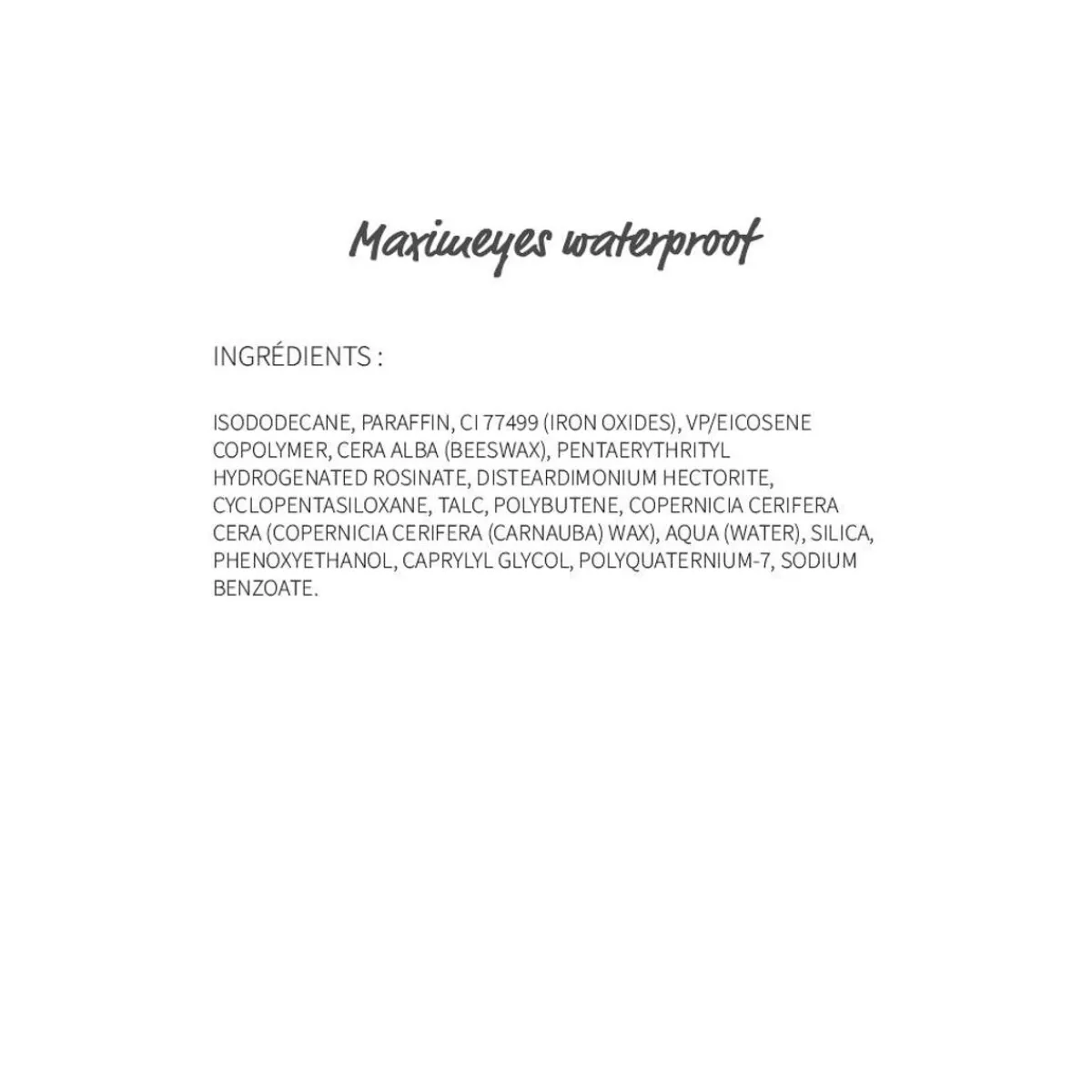 Adopt Maximeyes Impermeable| Mascara