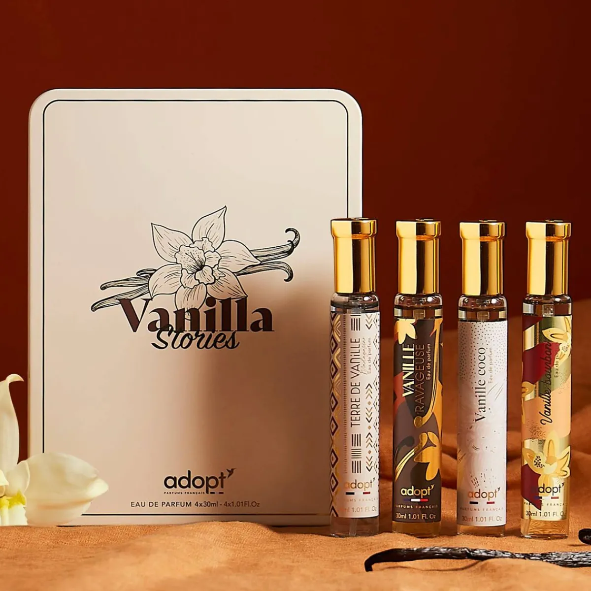 Adopt Vanilla Stories| Coffret Parfum