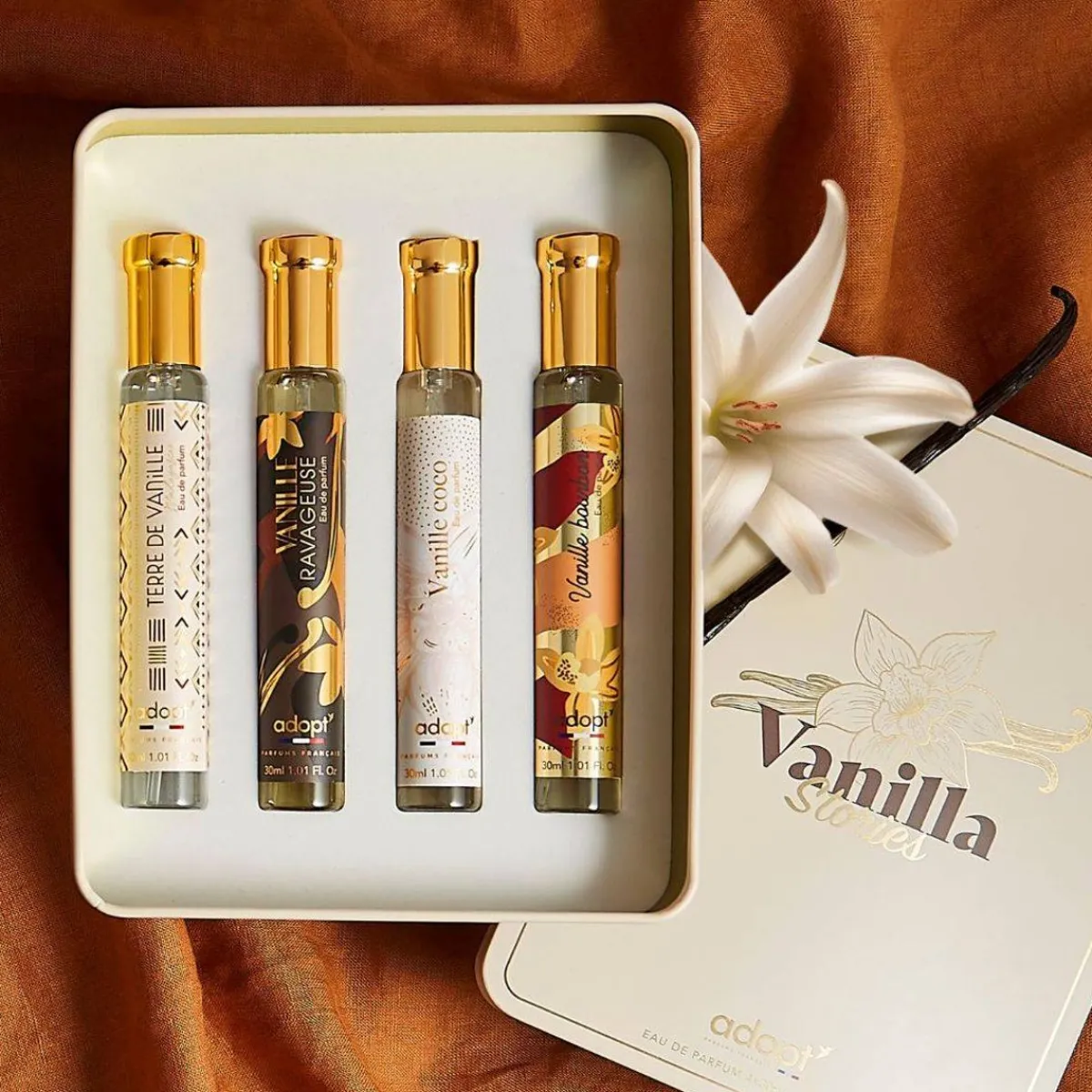 Adopt Vanilla Stories| Coffret Parfum